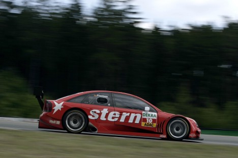 Efter flere pauvre resultater var Frentzen og Opel en oplevelse og kronede en god weekend med en 3. plads (Foto: OPC)